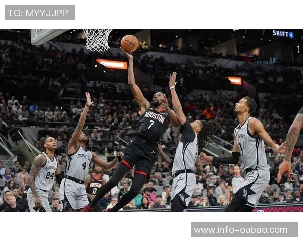 马刺战术失误致火箭进攻受限文班与卡斯尔联手防守显威力